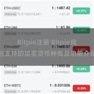 Bitpie注册 Bitpie钱包支持的加密货币种类及功能介绍