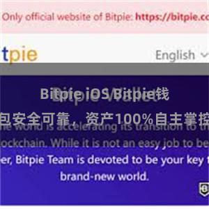 Bitpie iOS Bitpie钱包安全可靠，资产100%自主掌控