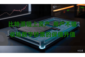 比特派链上资产  用户不错收场数字钞票的保值升值