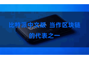 比特派中文版  当作区块链的代表之一